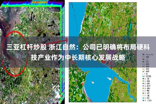 三亚杠杆炒股 浙江自然：公司已明确将布局硬科技产业作为中长期核心发展战略
