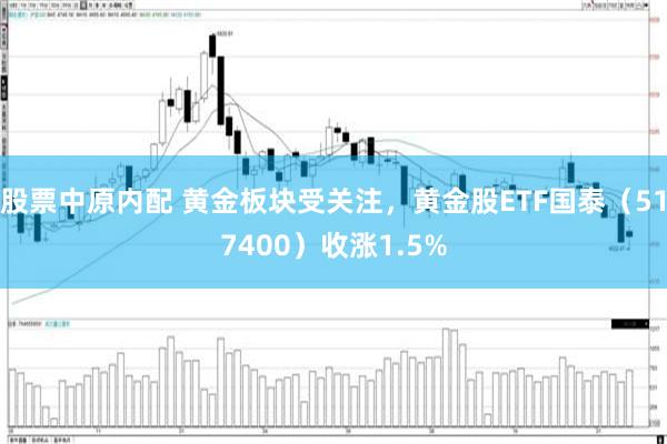 股票中原内配 黄金板块受关注，黄金股ETF国泰（517400）收涨1.5%