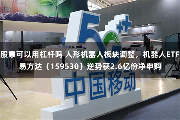 股票可以用杠杆吗 人形机器人板块调整，机器人ETF易方达（159530）逆势获2.6亿份净申购