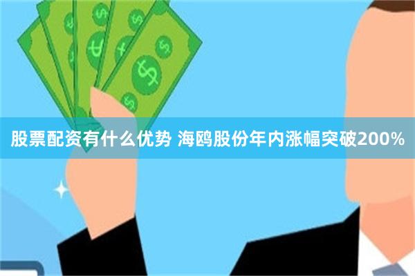 股票配资有什么优势 海鸥股份年内涨幅突破200%